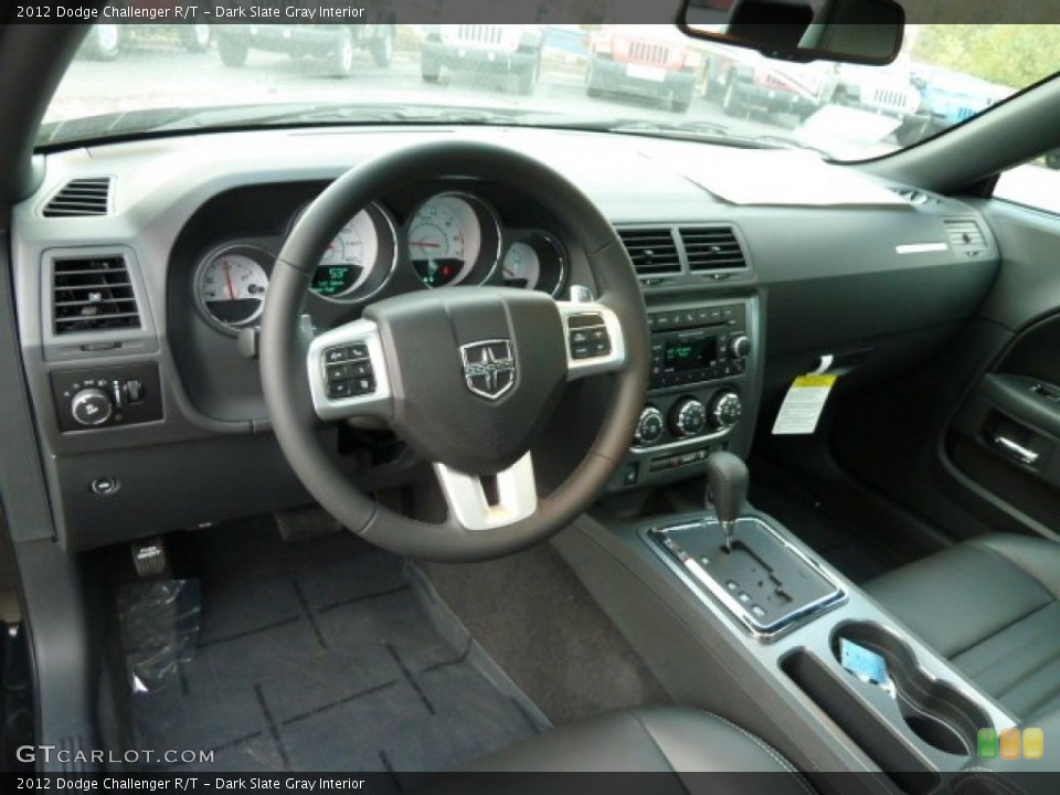 Dark Slate Gray Interior Dashboard for the 2012 Dodge Challenger R/T #55424722