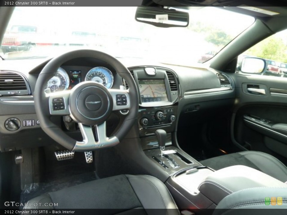 Black Interior Dashboard for the 2012 Chrysler 300 SRT8 #55424889