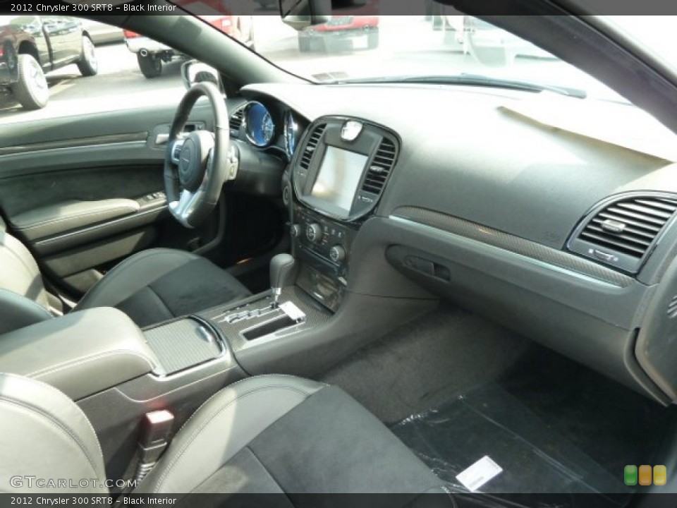 Black Interior Dashboard for the 2012 Chrysler 300 SRT8 #55424940