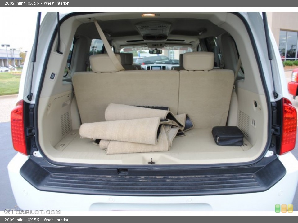 Wheat Interior Trunk for the 2009 Infiniti QX 56 #55425342