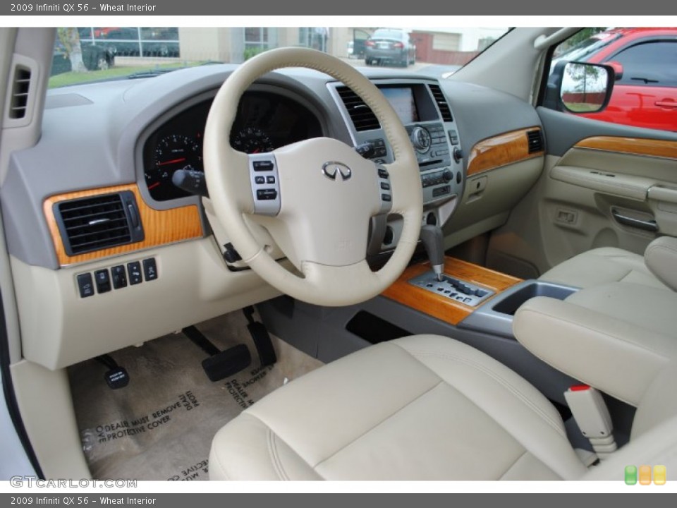 Wheat Interior Prime Interior for the 2009 Infiniti QX 56 #55425371