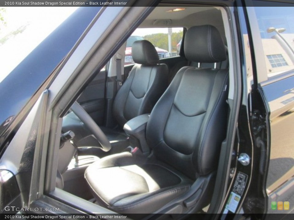 Black Leather Interior Photo for the 2010 Kia Soul Shadow Dragon Special Edition #55425873