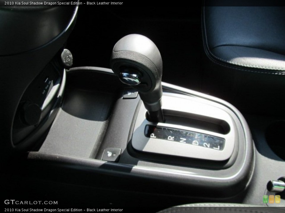 Black Leather Interior Transmission for the 2010 Kia Soul Shadow Dragon Special Edition #55425909