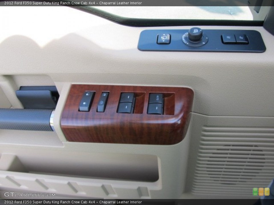 Chaparral Leather Interior Controls for the 2012 Ford F350 Super Duty King Ranch Crew Cab 4x4 #55426107