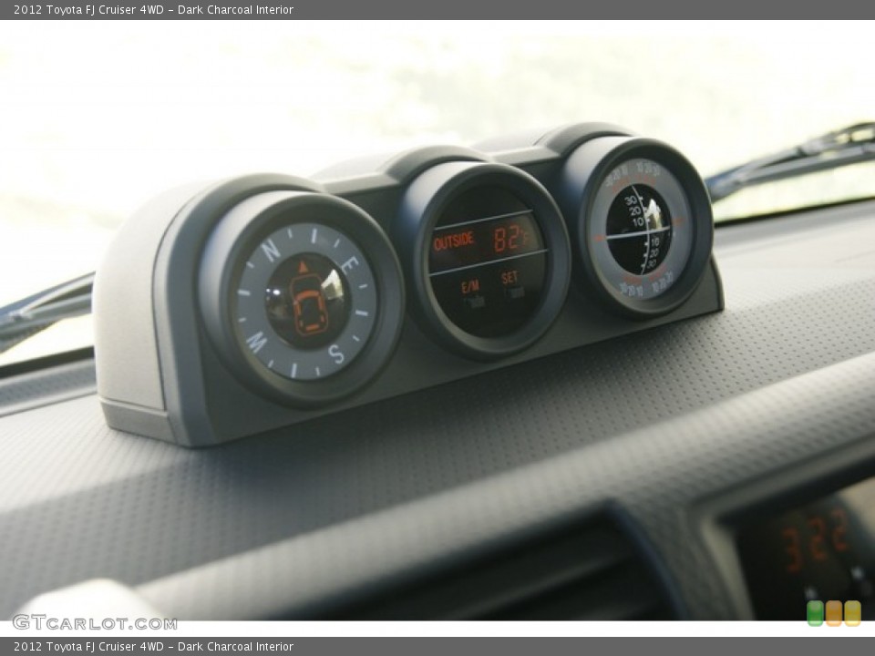 Dark Charcoal Interior Gauges for the 2012 Toyota FJ Cruiser 4WD #55428122
