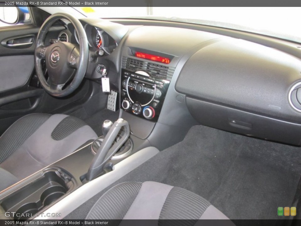 Black Interior Dashboard for the 2005 Mazda RX-8  #55429812