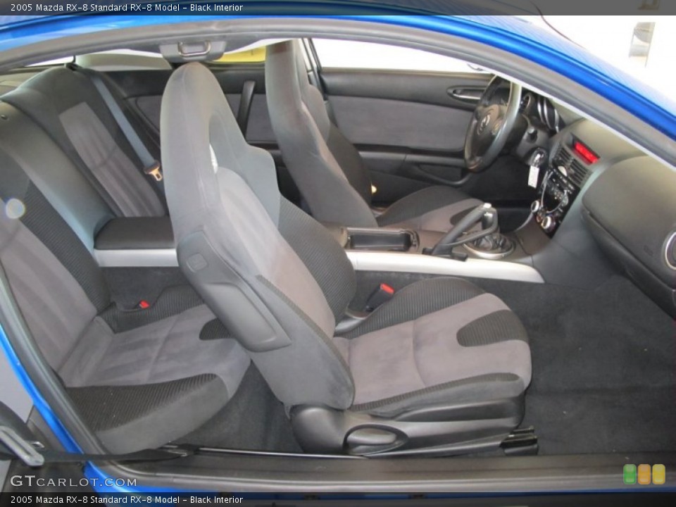 Black Interior Photo for the 2005 Mazda RX-8  #55429821