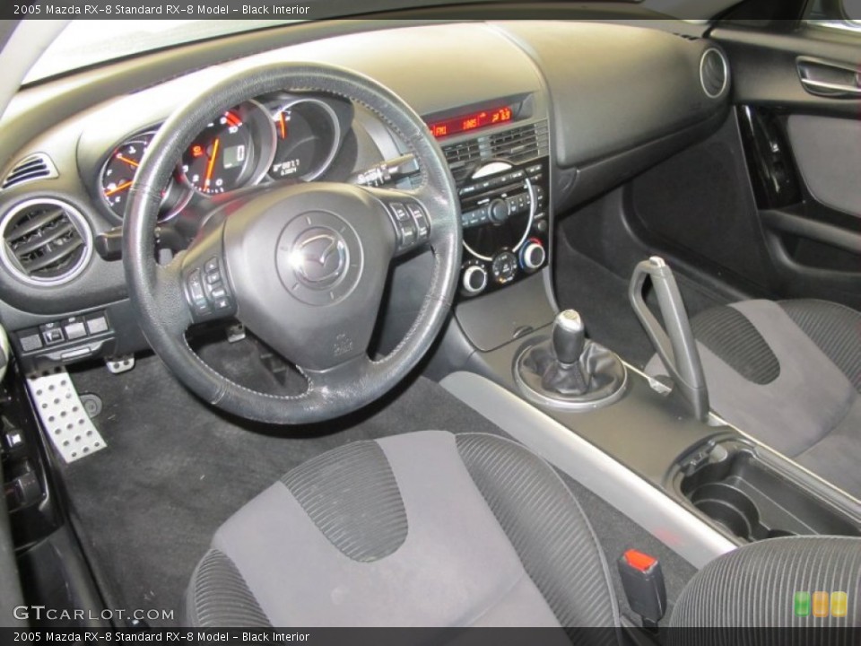 Black Interior Dashboard for the 2005 Mazda RX-8  #55429828