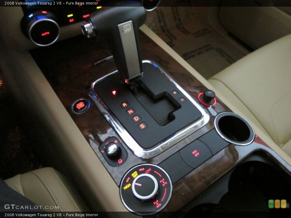Pure Beige Interior Transmission for the 2008 Volkswagen Touareg 2 V8 #55430025