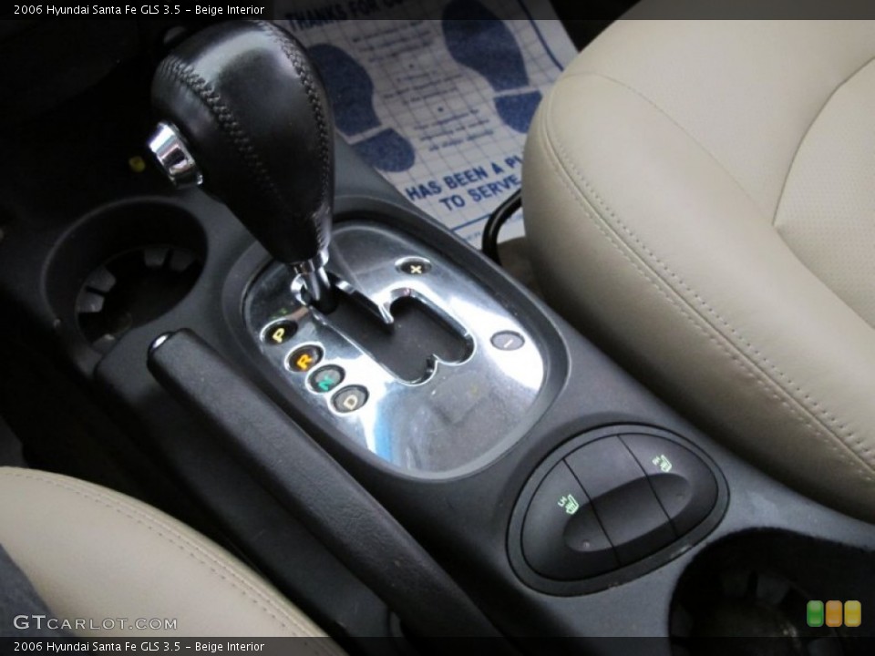 Beige Interior Transmission for the 2006 Hyundai Santa Fe GLS 3.5 #55430194