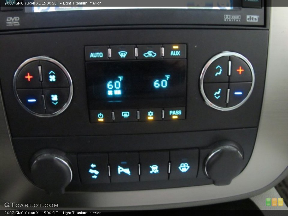 Light Titanium Interior Controls for the 2007 GMC Yukon XL 1500 SLT #55430511