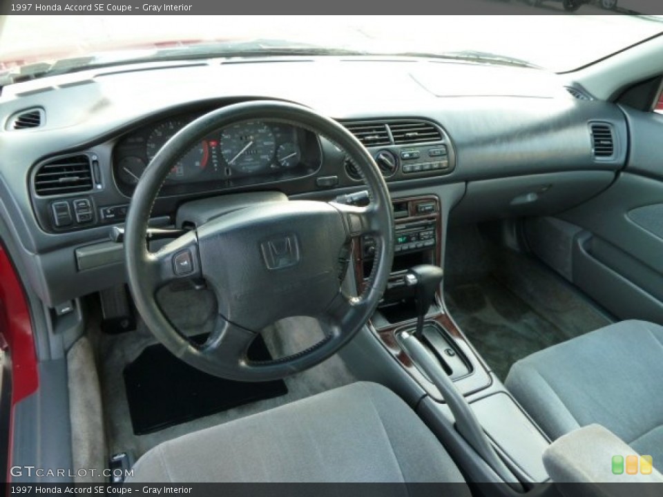 Gray Interior Prime Interior for the 1997 Honda Accord SE Coupe #55433063