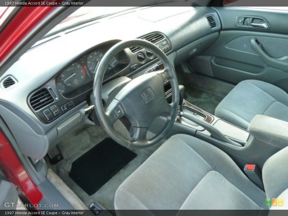 Gray 1997 Honda Accord Interiors