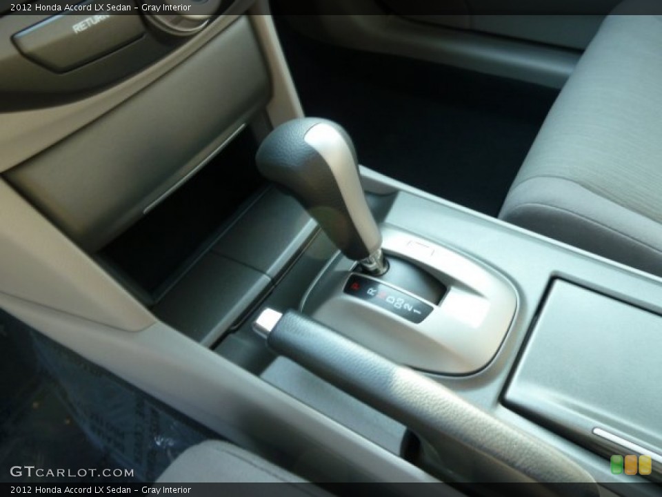 Gray Interior Transmission for the 2012 Honda Accord LX Sedan #55433424