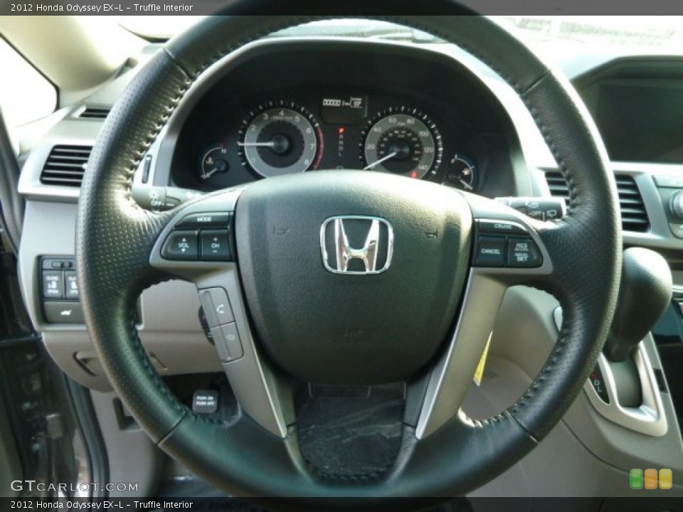 Truffle Interior Steering Wheel for the 2012 Honda Odyssey EX-L #55433736
