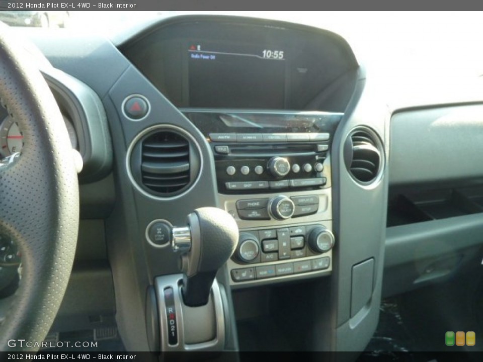 Black Interior Controls for the 2012 Honda Pilot EX-L 4WD #55434075