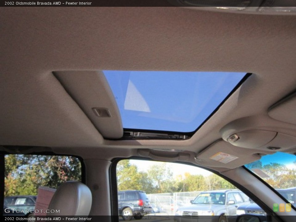 Pewter Interior Sunroof for the 2002 Oldsmobile Bravada AWD #55434587