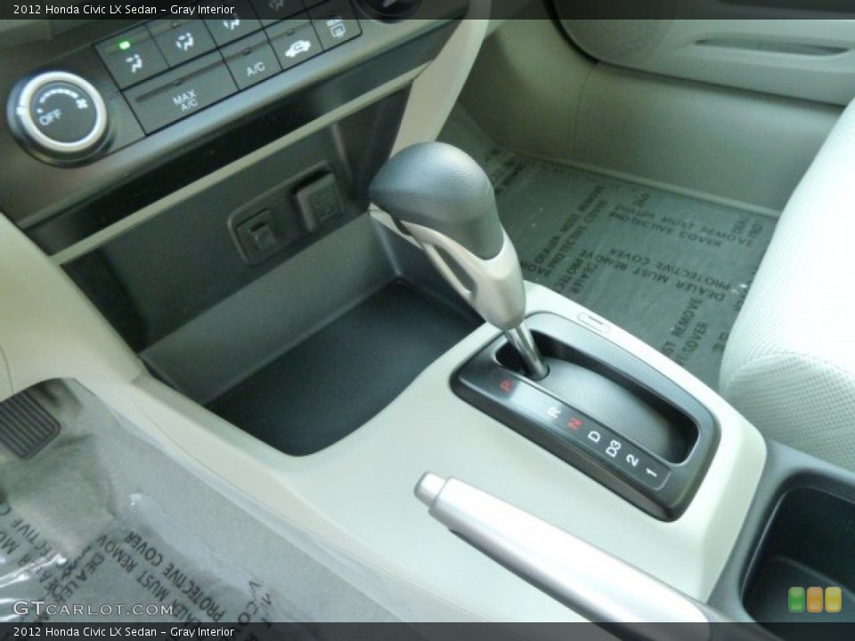 Gray Interior Transmission for the 2012 Honda Civic LX Sedan #55434612
