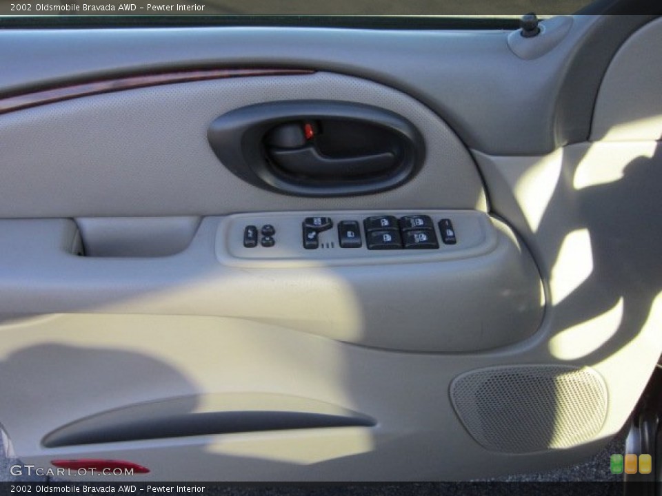 Pewter Interior Door Panel for the 2002 Oldsmobile Bravada AWD #55434658