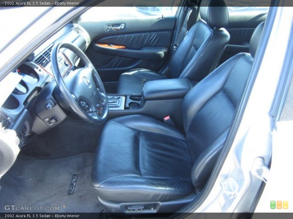 Ebony Interior Photo for the 2002 Acura RL 3.5 Sedan #55435566