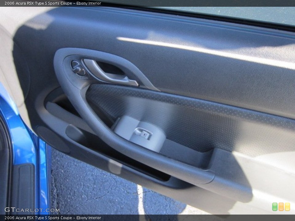 Ebony Interior Door Panel for the 2006 Acura RSX Type S Sports Coupe #55435701