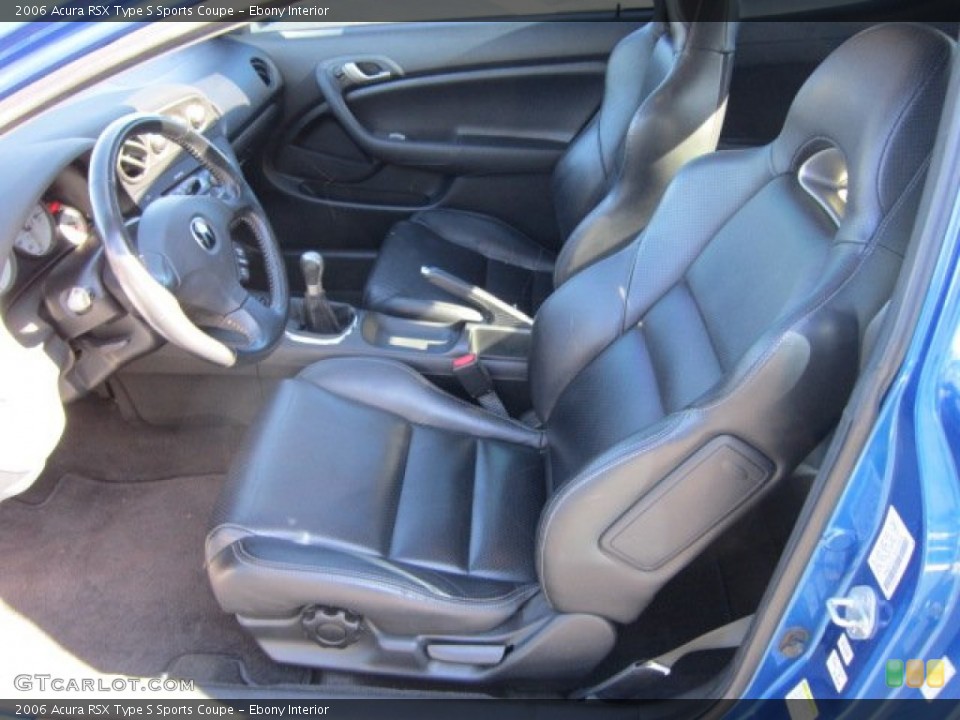 Ebony Interior Photo for the 2006 Acura RSX Type S Sports Coupe #55435734