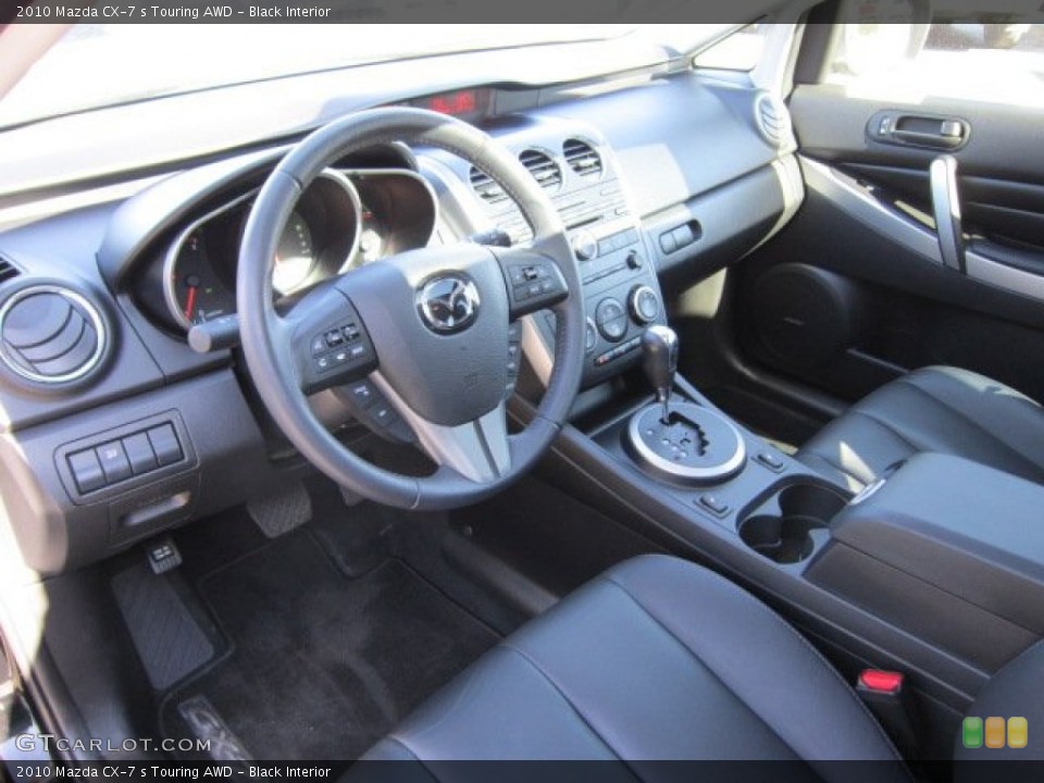 Black Interior Prime Interior for the 2010 Mazda CX-7 s Touring AWD #55435947