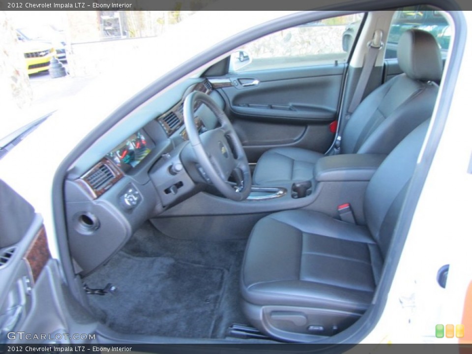 Ebony Interior Photo for the 2012 Chevrolet Impala LTZ #55436520