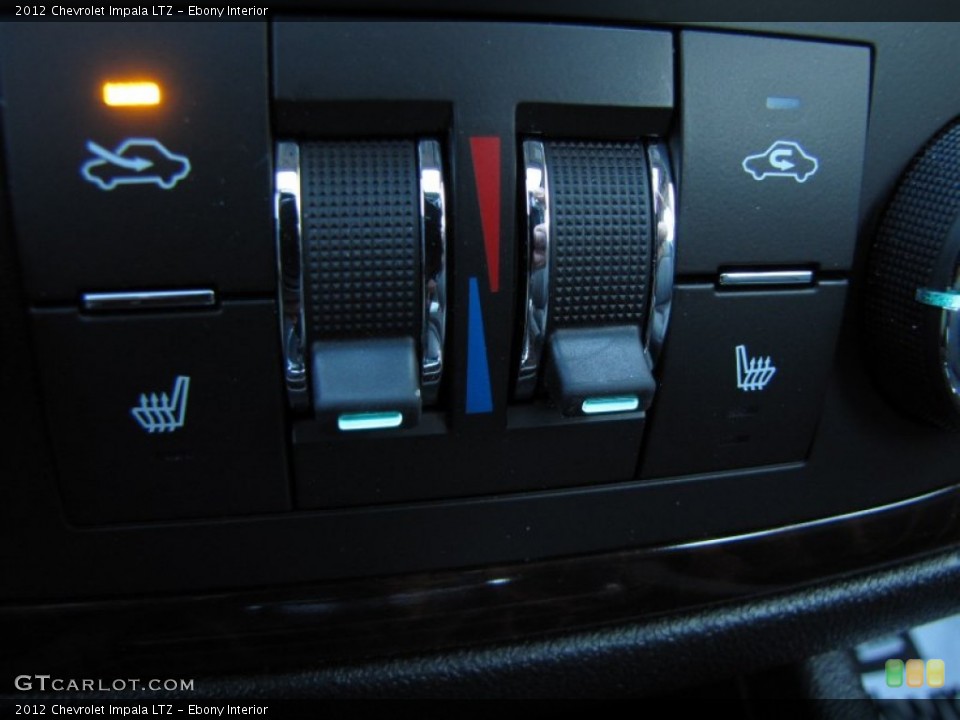Ebony Interior Controls for the 2012 Chevrolet Impala LTZ #55436622