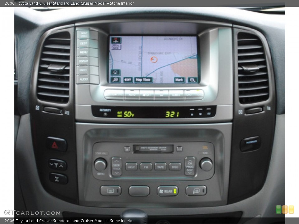 Stone Interior Controls for the 2006 Toyota Land Cruiser  #55439406