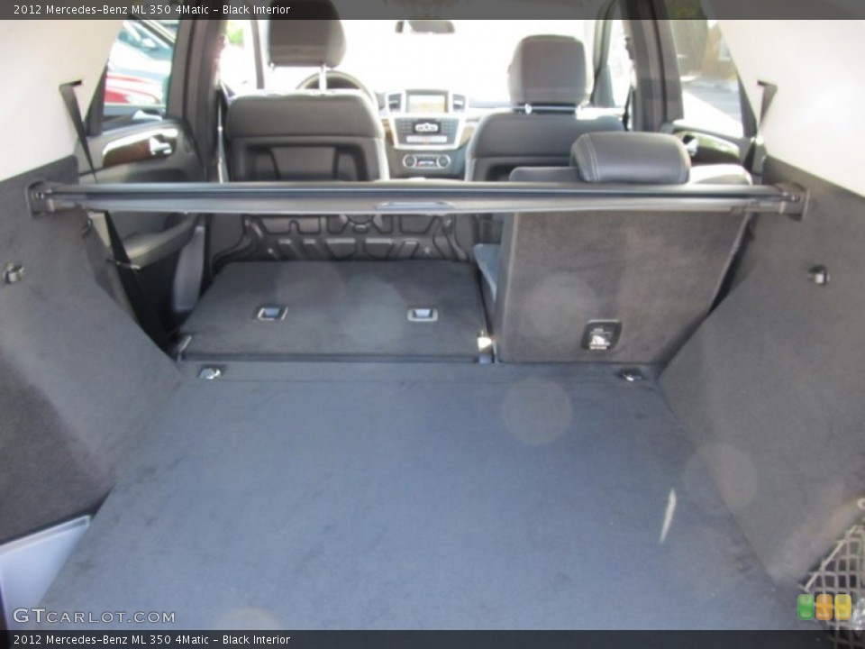 Black Interior Trunk for the 2012 Mercedes-Benz ML 350 4Matic #55440075