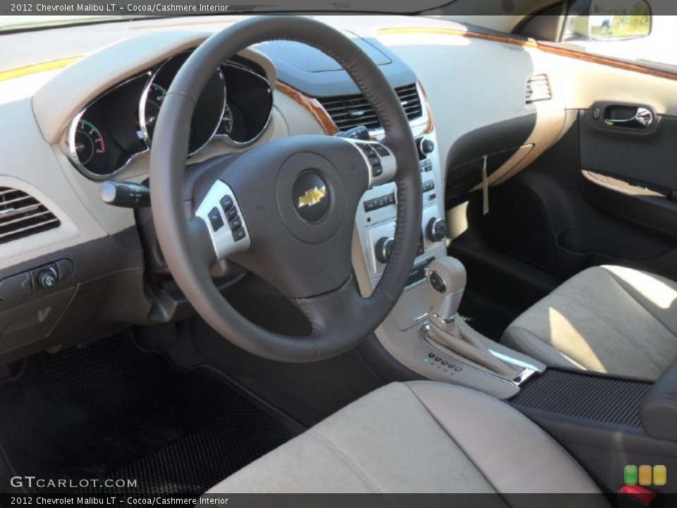 Cocoa/Cashmere Interior Photo for the 2012 Chevrolet Malibu LT #55441783