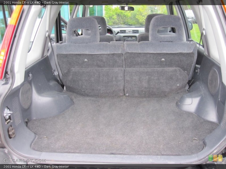 Dark Gray Interior Trunk for the 2001 Honda CR-V LX 4WD #55442299