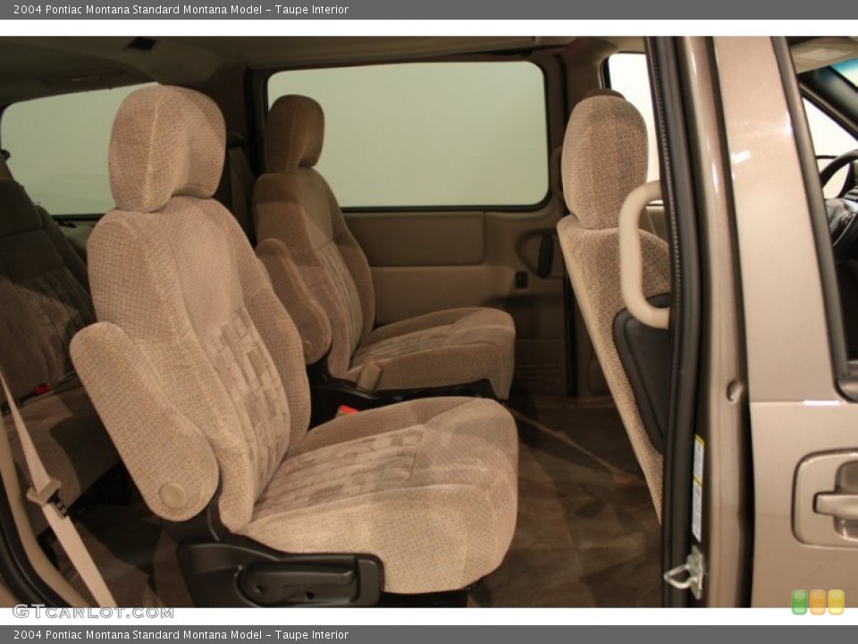 Taupe Interior Photo for the 2004 Pontiac Montana  #55444897