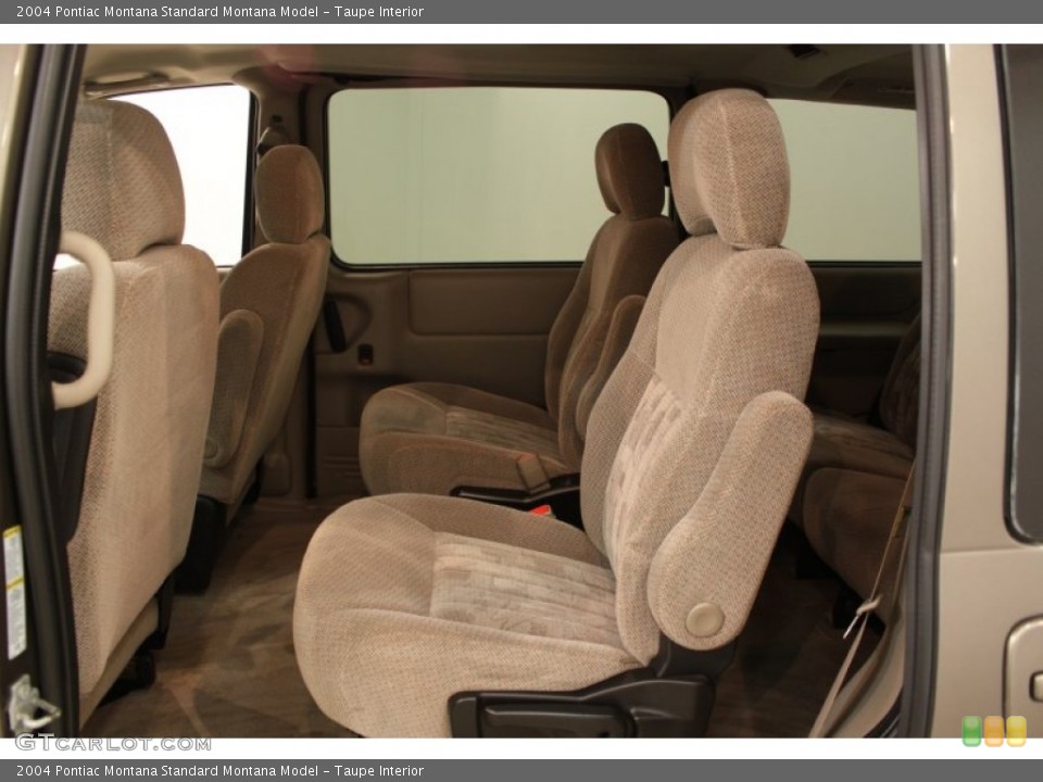 Taupe Interior Photo for the 2004 Pontiac Montana  #55444903