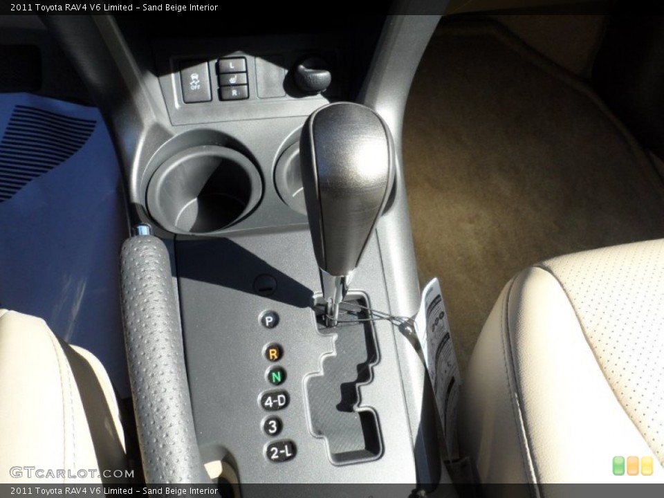 Sand Beige Interior Transmission for the 2011 Toyota RAV4 V6 Limited #55445692