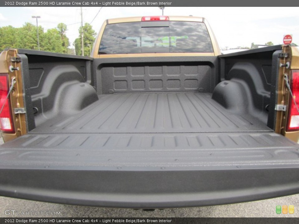 Light Pebble Beige/Bark Brown Interior Trunk for the 2012 Dodge Ram 2500 HD Laramie Crew Cab 4x4 #55448600