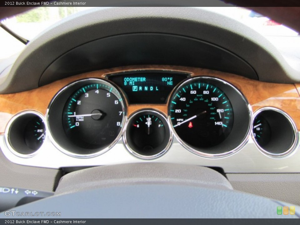 Cashmere Interior Gauges for the 2012 Buick Enclave FWD #55448678