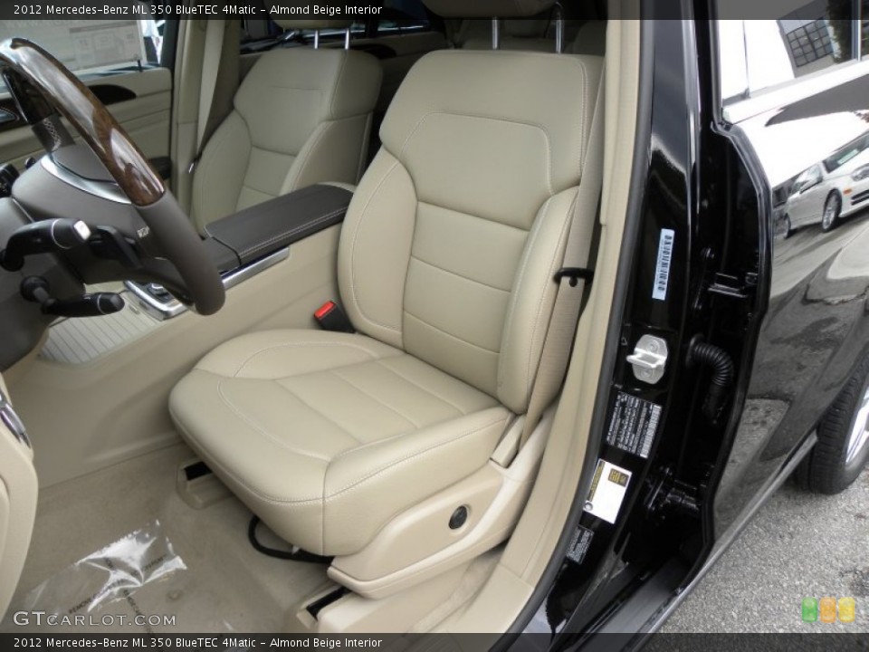 Almond Beige Interior Photo for the 2012 Mercedes-Benz ML 350 BlueTEC 4Matic #55450857