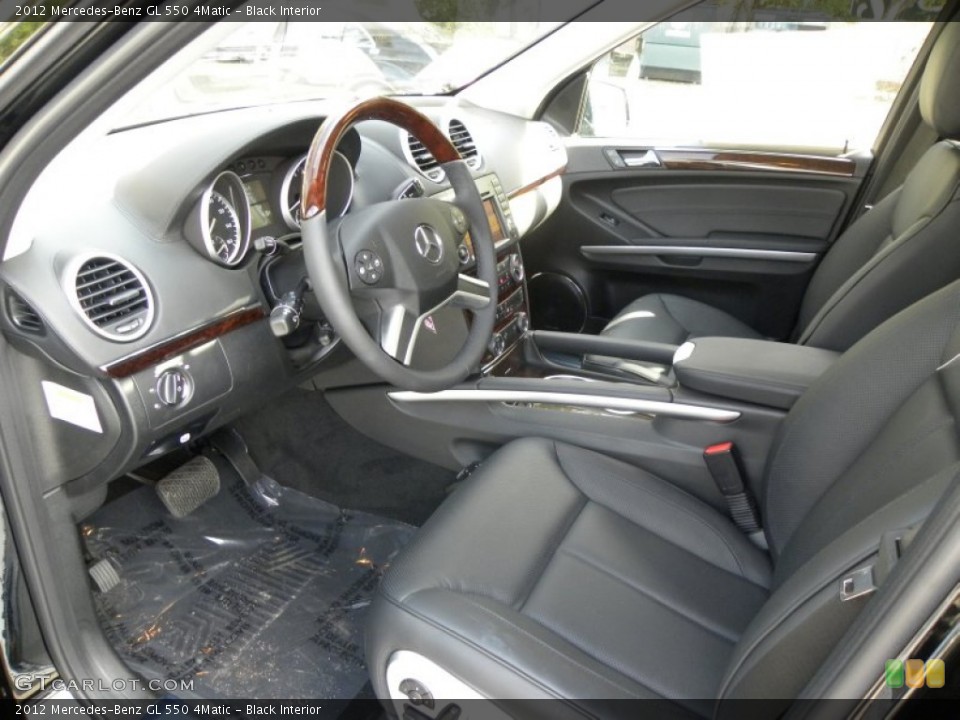 Black Interior Photo for the 2012 Mercedes-Benz GL 550 4Matic #55451243