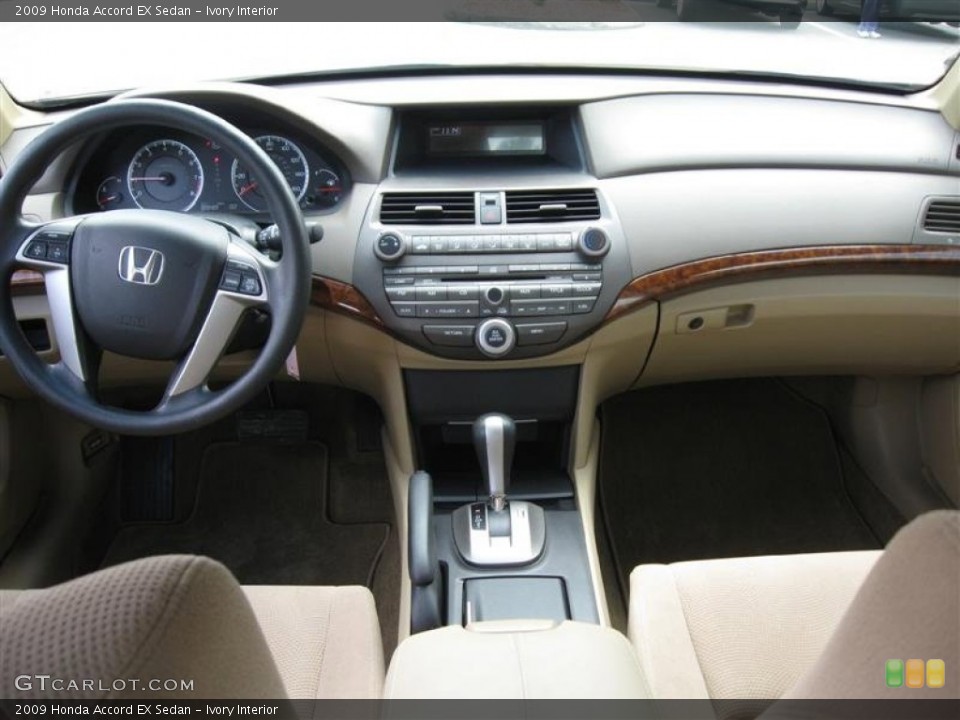 Ivory Interior Dashboard for the 2009 Honda Accord EX Sedan #55451309
