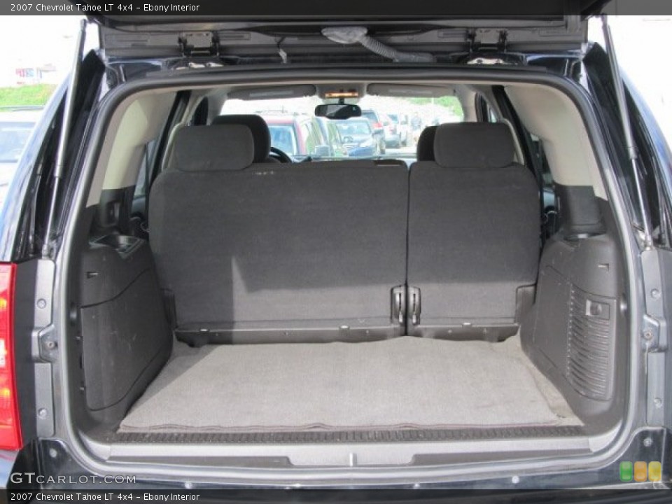 Ebony Interior Trunk for the 2007 Chevrolet Tahoe LT 4x4 #55451873