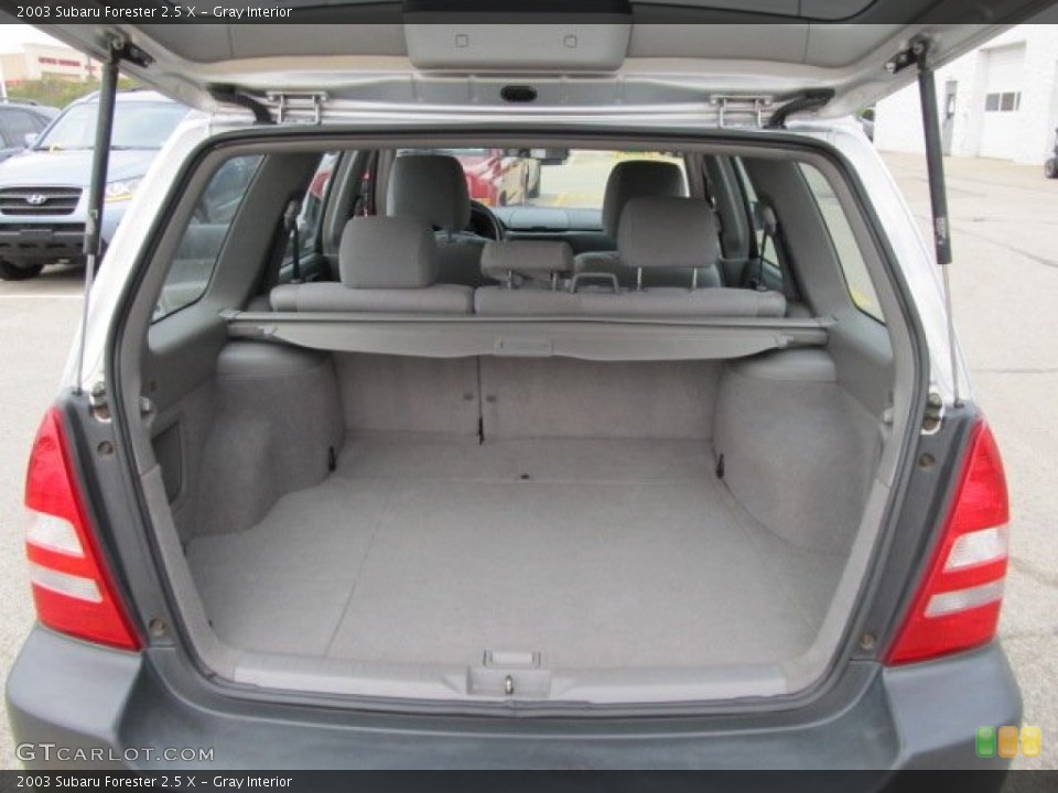 Gray Interior Trunk for the 2003 Subaru Forester 2.5 X #55452407