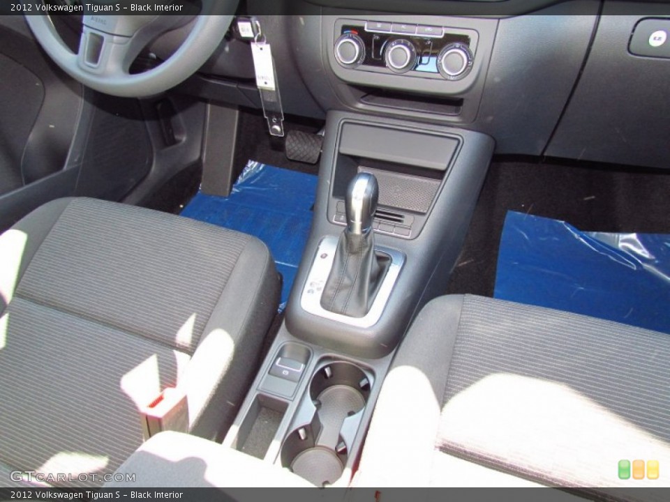 Black Interior Transmission for the 2012 Volkswagen Tiguan S #55452515