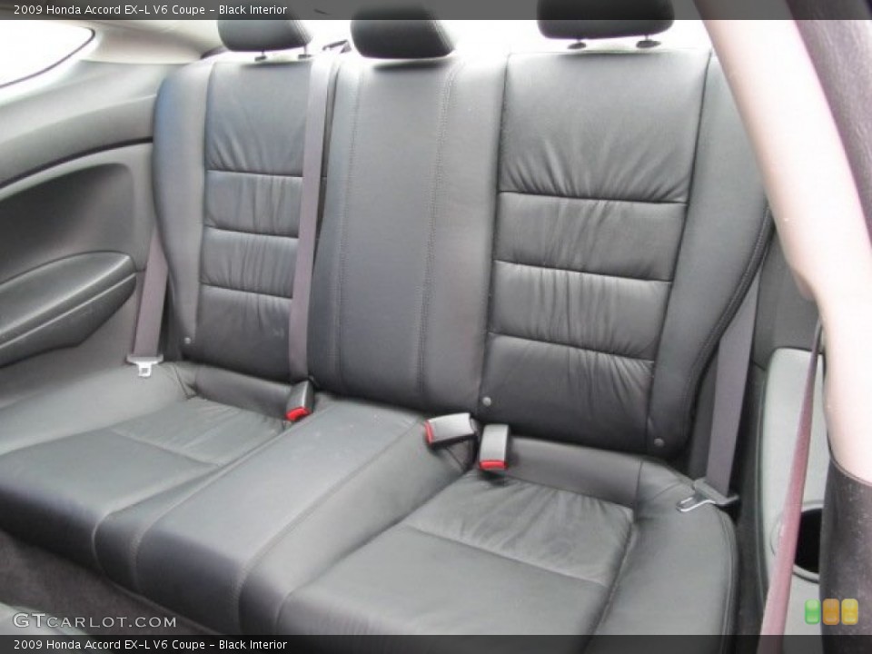Black Interior Photo for the 2009 Honda Accord EX-L V6 Coupe #55452866