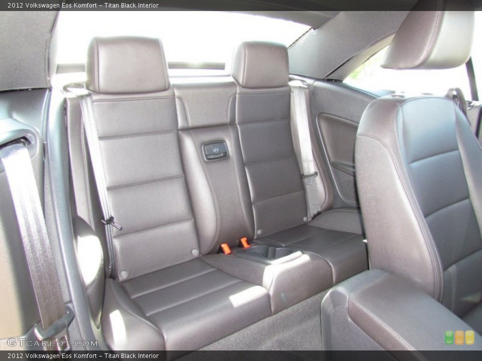 Titan Black Interior Photo for the 2012 Volkswagen Eos Komfort #55453001