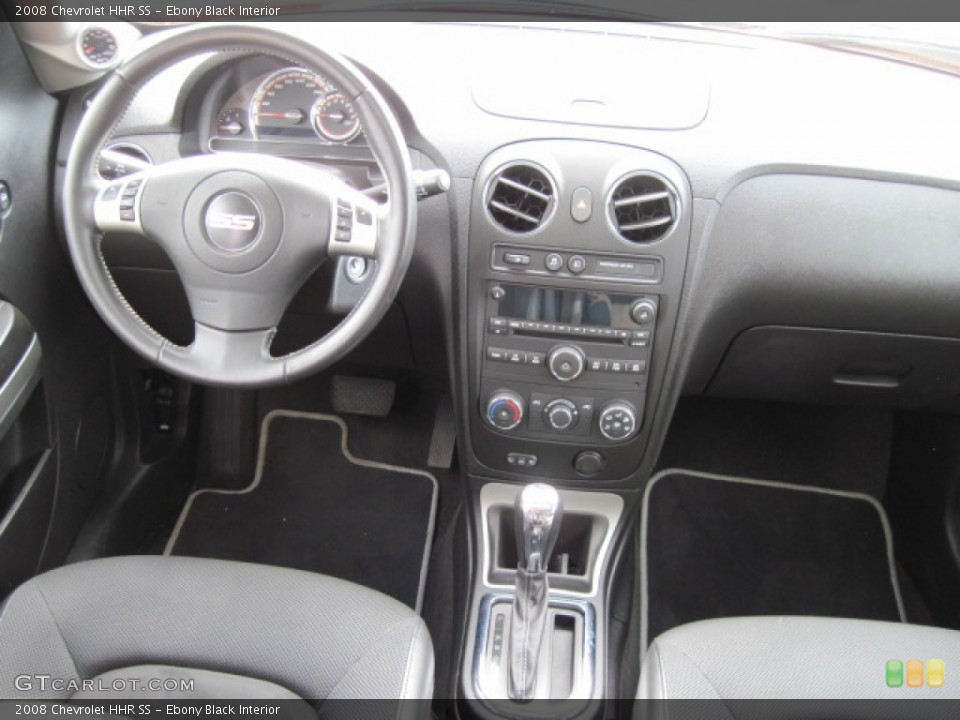 Ebony Black Interior Dashboard for the 2008 Chevrolet HHR SS #55453522