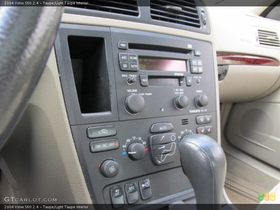 Taupe/Light Taupe Interior Controls for the 2004 Volvo S60 2.4 #55453949