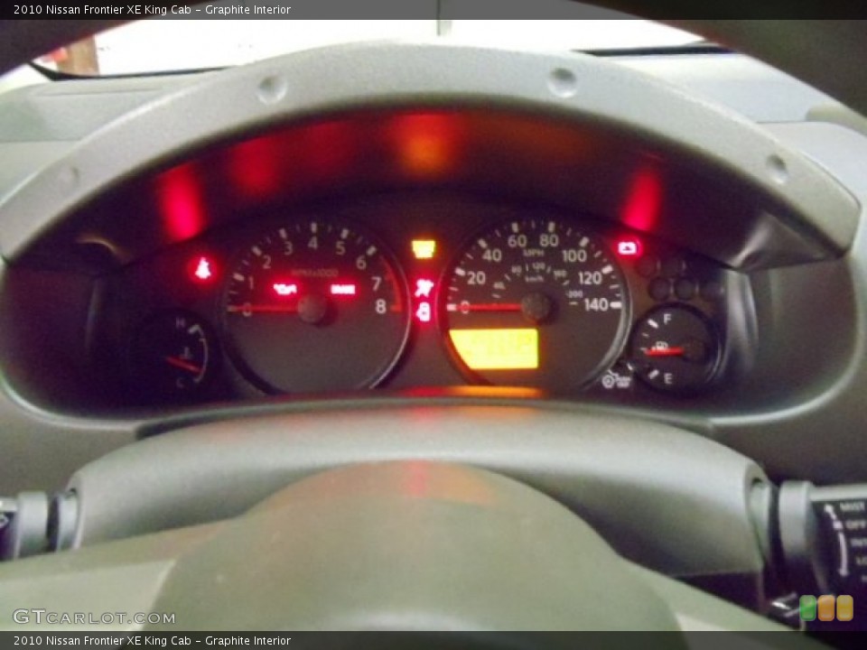 Graphite Interior Gauges for the 2010 Nissan Frontier XE King Cab #55454936