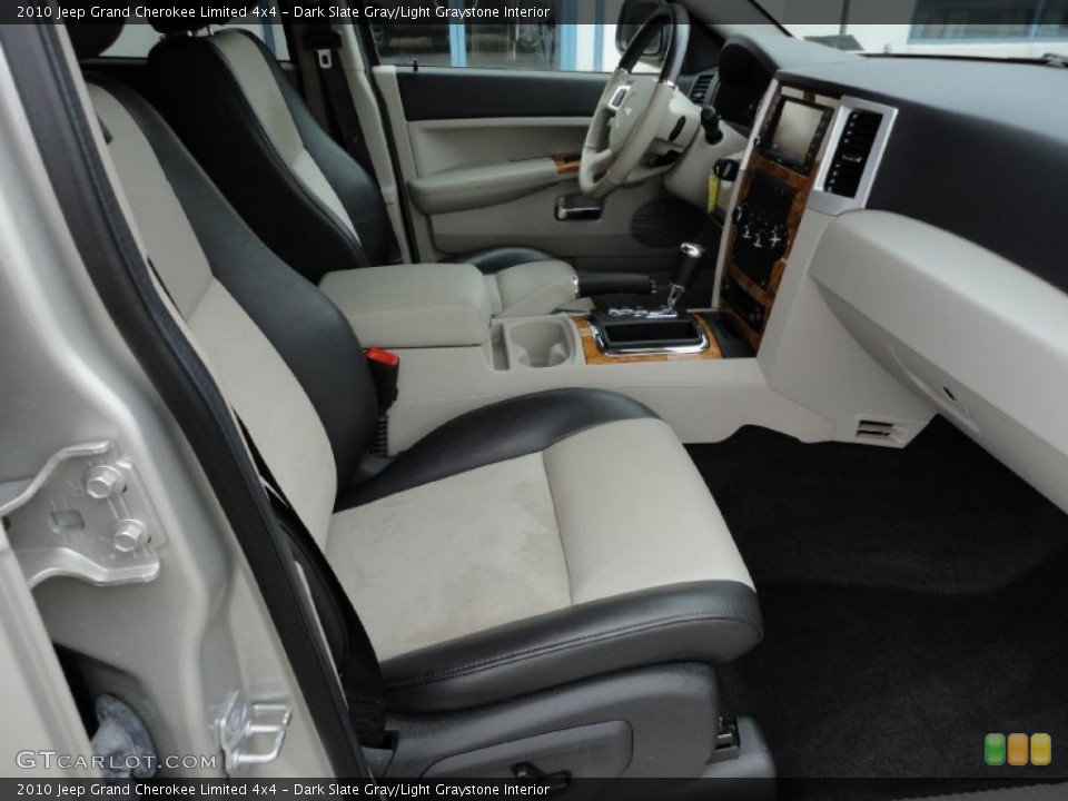 Dark Slate Gray/Light Graystone Interior Photo for the 2010 Jeep Grand Cherokee Limited 4x4 #55455986